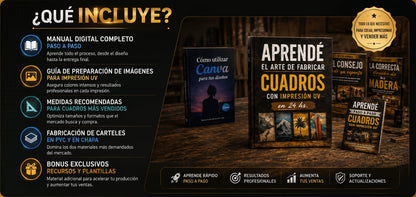 Cuadros en 3 pasos